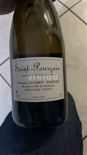 Vini Blanc sec Domaine Grosbot-Barbara 2022 Francia Valle della Loira Saint-Pourçain AOC
