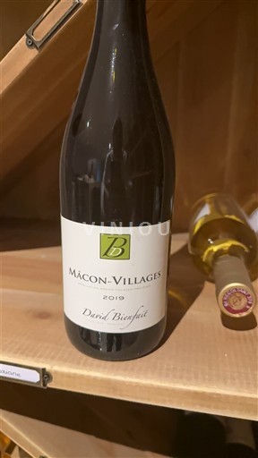 Бургундія Макон та макон-віллаж David Bienfait 2019