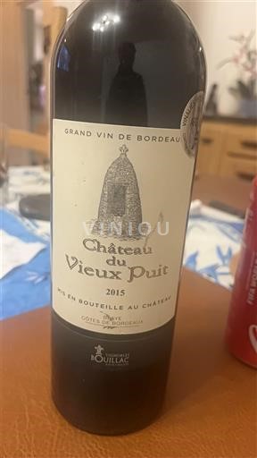 Бордо Кот-де-Бордо Château Vieux Puit 2015