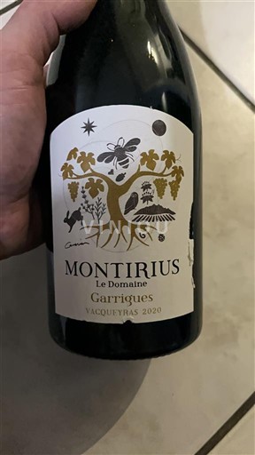 Thung lũng Rhône Vacqueyras Montirius Le Domaine Garrigues 2020