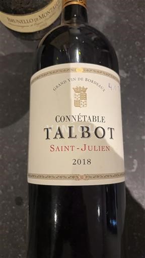 Бордо Сен-Жюльєн Château Talbot Connétable 2018