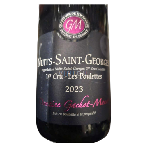 Бургундія Нюї-Сен-Жорж Premier Cru Domaine Gachot-Monot 2023