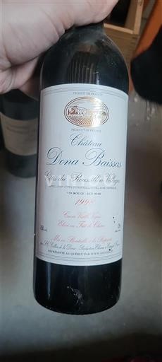 Vini Rouge sec Château Dona Baïssa 1998 Francia Bordeaux Côtes-de-bourg AOC