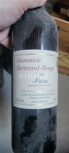 Лангедок Фіту Domaine Bertrand-Bergé 1999