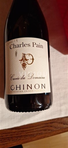 Луарська долина Шинон Domaine Charles Pain du Domaine 2024