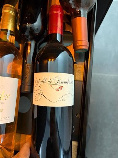 Rượu vang Rouge sec Extrait de Ramaflow Ramaflow 2016 Pháp Bordeaux AOC