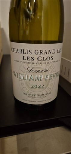 Бургундія Chablis Grand Cru Domaine William Fèvre Les Clos 2022