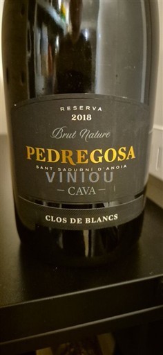 Каталонія Кава Pedregosa Clos de Blancs 2018