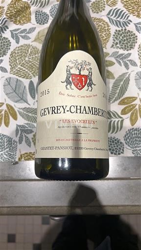 Бургундія Gevrey-Chambertin Geantet-Pansiot Les Evocelles 2015