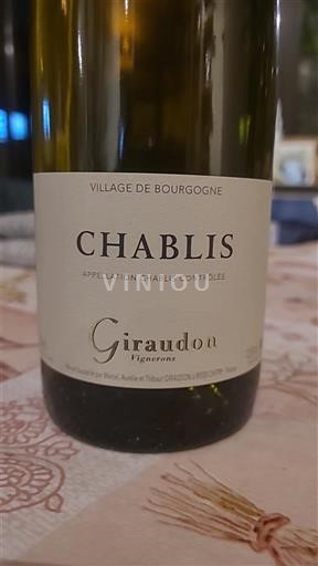 Бургундія Chablis Giraudon Без вінтажу