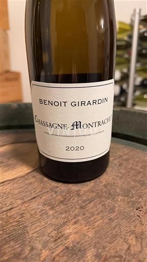 Bourgondië Chassagne-Montrachet Benoit Girardin 2020