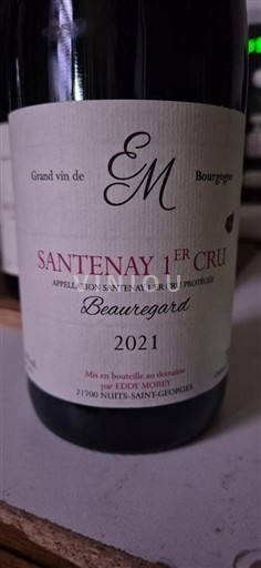 Бургундія Не вказано Premier Cru Em Beauregard 2021