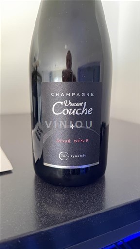 Šampanja Šampanjec Vincent Couche Rosé Désir Neleten.