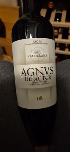 Ла-Ріоха Ріоха Familia Valdelana Agnus de Autor Crianza 2018