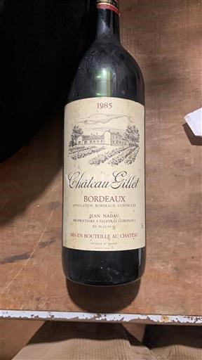 Bordeaux Château Gillet 1985