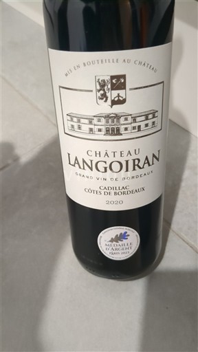 Бордо Кадильяк-Кот-де-Бордо Château Langoiran 2020