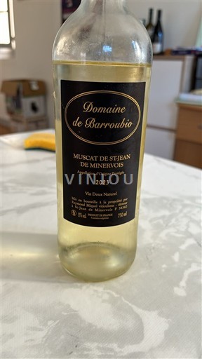 Лангедок Мюска де Сент-Жан де Мінервуар Domaine Barroubio 2023