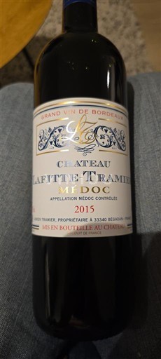 Bordeaux Médoc Château Lafitte Trame 2015