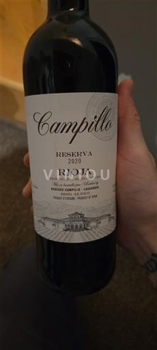 Ла-Ріоха Ріоха Bodegas Campillo Reserva 2020
