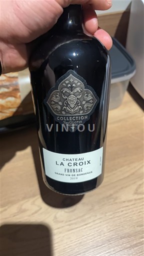 Bordeaux Fronsac Château la Croix Collection 2019