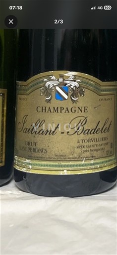 Champagne Saillant-Badelet Senza annata