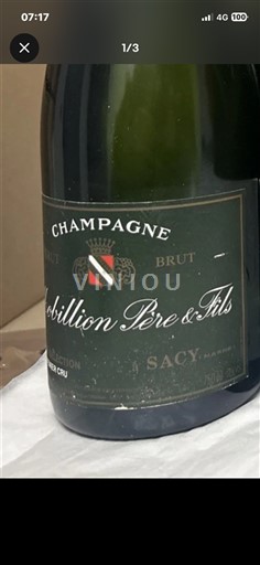 Champagne Premier Cru Robillion Père & Fils Senza annata