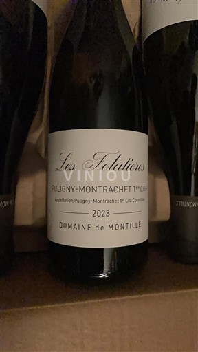 Burgund Puligny-Montrachet Premier Cru Domaine Montille Les Folatières 2023