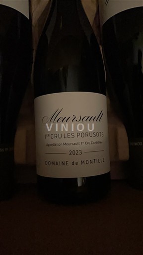 Бургундія Мерсо Premier Cru Domaine Montille 1er Cru Les Porusots 2023