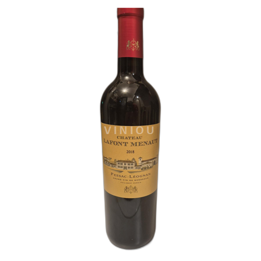 Bordéus Pessac-Léognan Lafont Menaut 2018
