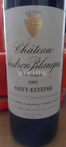 Бордо Сен-Естеф Château Andron Blanquet 1995