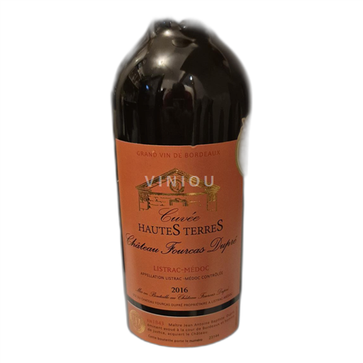 Bordeaux Listrac-Médoc Château Fourcas Dupré Haute Terres de Fourcas Dupré 2016