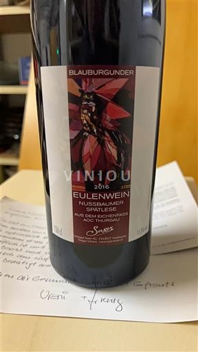 Thurgau Không được chỉ định Nussbaumer Eulenwein 2016