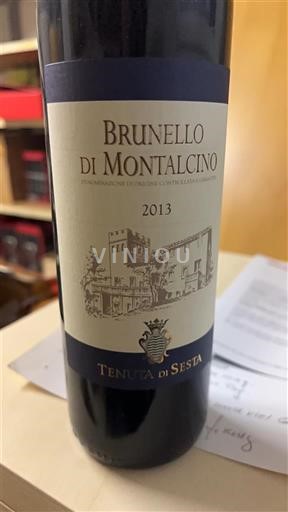 Тоскана Брунелло ді Монтальчино Tenuta di Sesta 2013