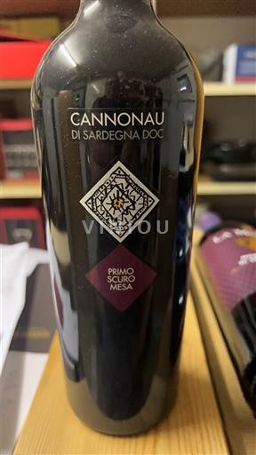 Вина Rouge sec Primo Scuro Mesa 2016 Італія Сардинія Каннонау ді Сардинія DOC