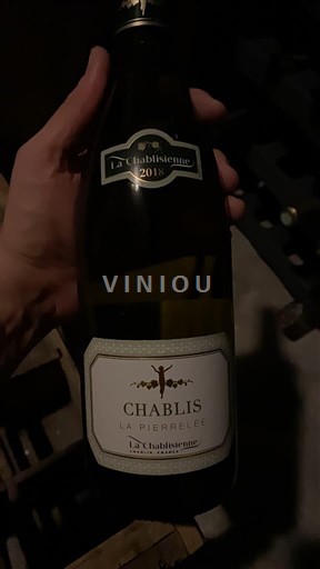 Burgundsko Chablis La Chablisienne La Pierrelee 2018