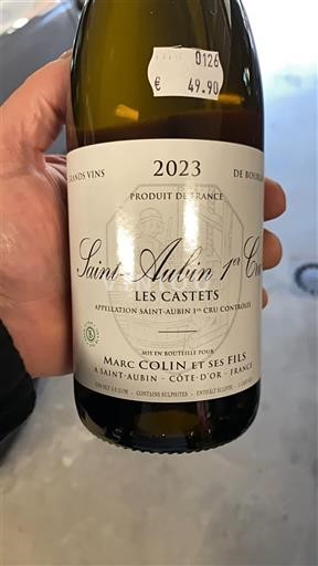 Бургундія Сен-Аюбен Premier Cru Marc Colin et Ses Fils Les Castets 2023