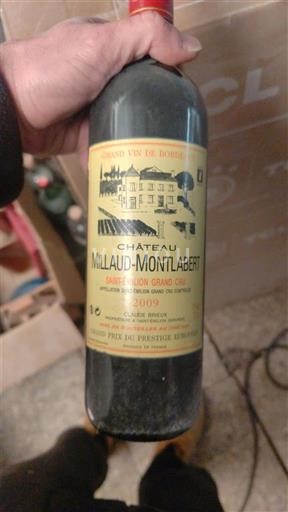 Burdeos Saint-Émilion Gran Cru Grand Cru Château Millaud-Montlabert 2009