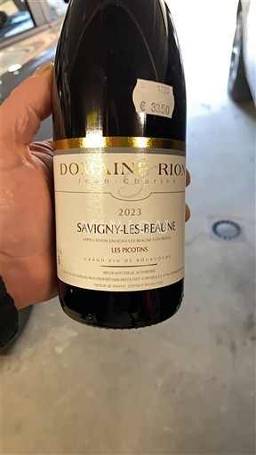 Burgundia Savigny-lès-beaune Domaine Rion Jean-Charles Les Picotins 2023