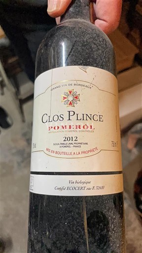 Бордо Помероль Clos Plince 2012