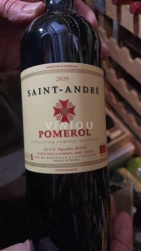 Bordeaux Pomerol Château Saint André 2020