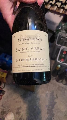 Бургундія Сен-Веран La Soufrandière La Combe Desroches 2018