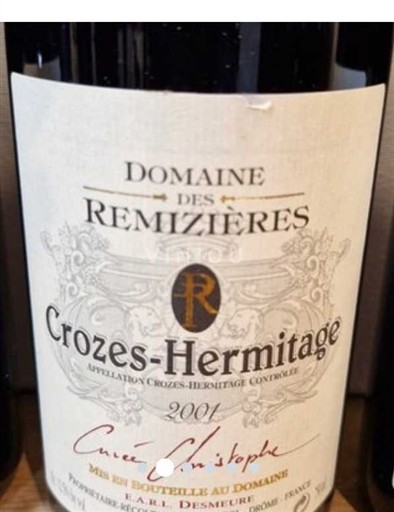 Рона Кроз-Ермітаж Domaine S Remizières Christophe 2001