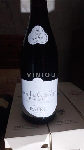 Burgundia Beaune Premier Cru Rapet Les Cents Vignes 2023