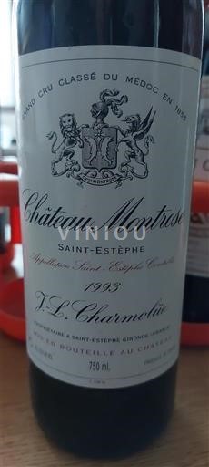 Bordeaux Saint-Estèphe Château Montrose J L Charmolüe 1993