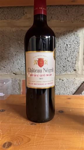 Bordeaux Montagne-Saint-Émilion Château Négrit 2022