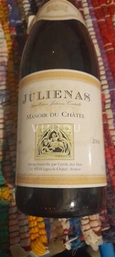 Beaujolais Juliénas Manoir du Chatel 2000
