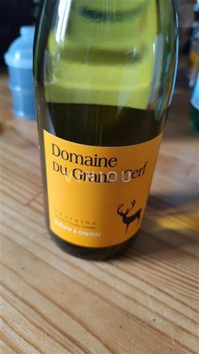 Вина Blanc sec Sauvignon Domaine Grand Cerf 2024 Франція Луарська долина Вал-де-Луар IGP