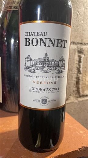 Bordeaux Château Bonnet Réserve 2014