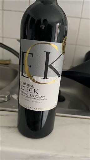 Bordeaux Pessac-Léognan Château Eck 2021