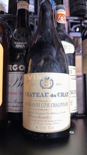 Burgundia Bourgogne Côte Chalonnaise Château Cray 2003
